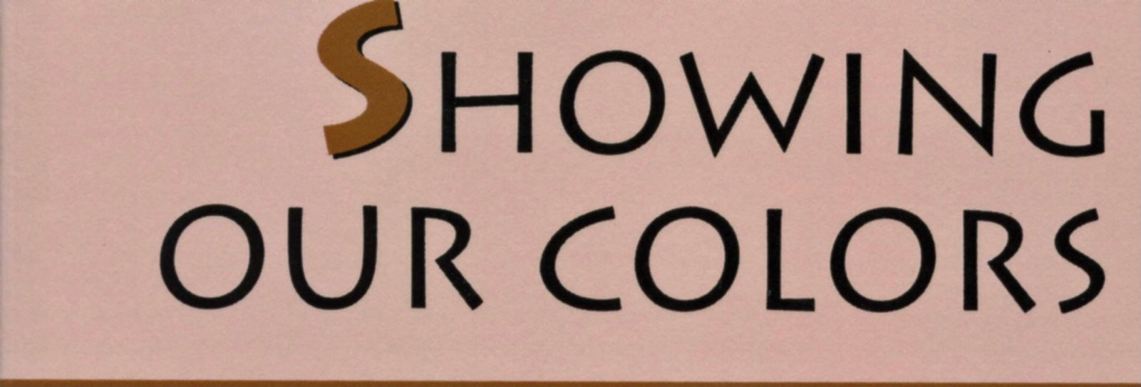 Showing Our Colours („Farbe bekennen”) – May Ayim und Katharina Oguntoye