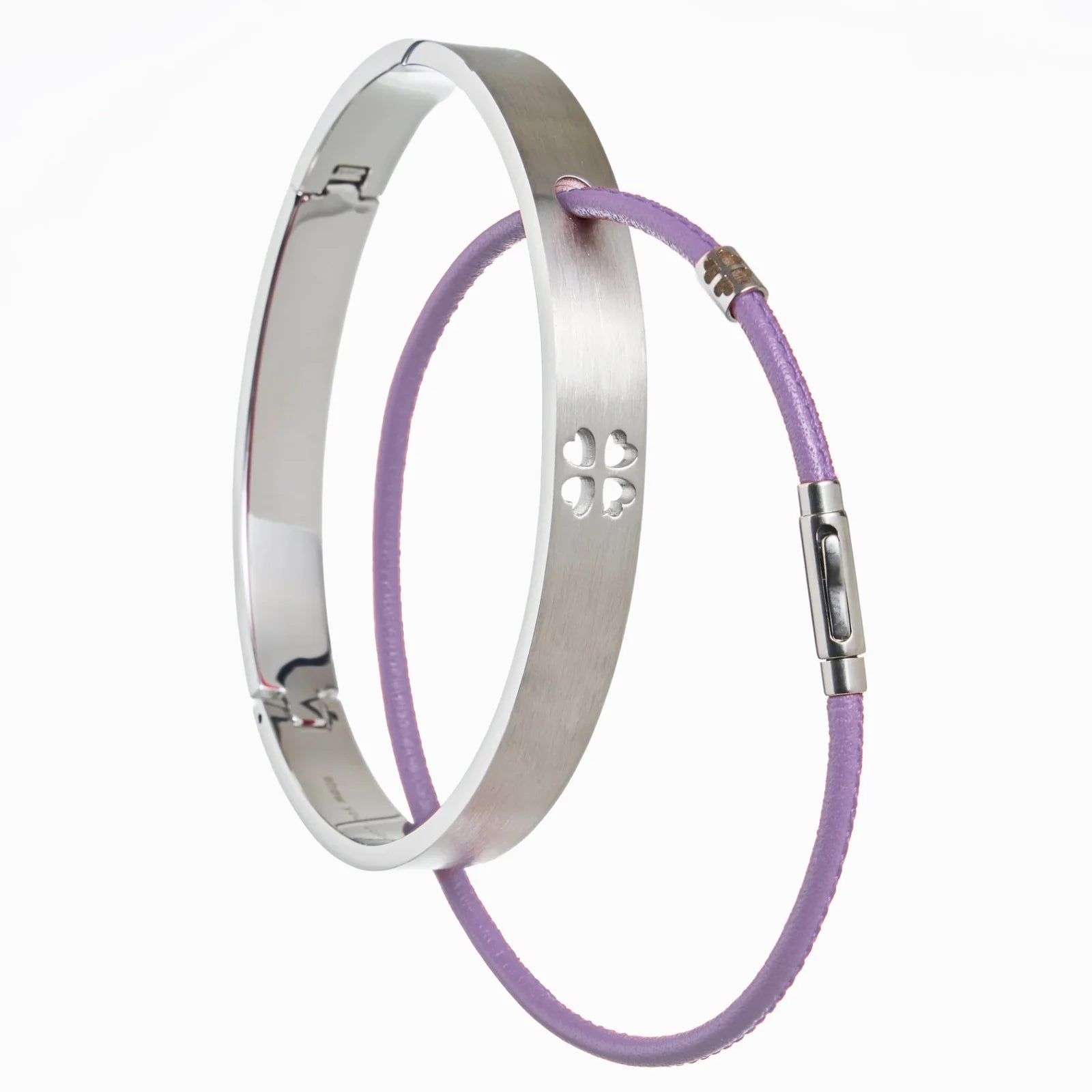 #farbe lederarmband_flieder