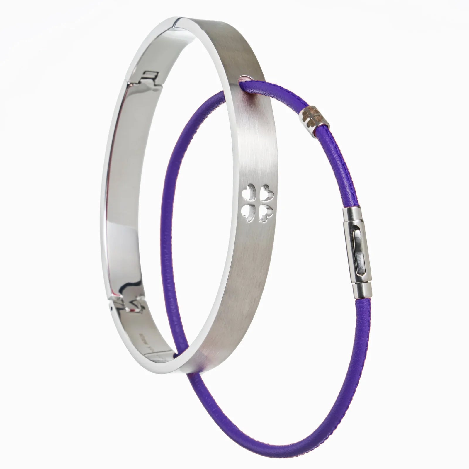 #farbe lederarmband_lila