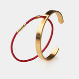 SYC Armspange gold mattiert