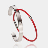 SYC Armspange silber mattiert