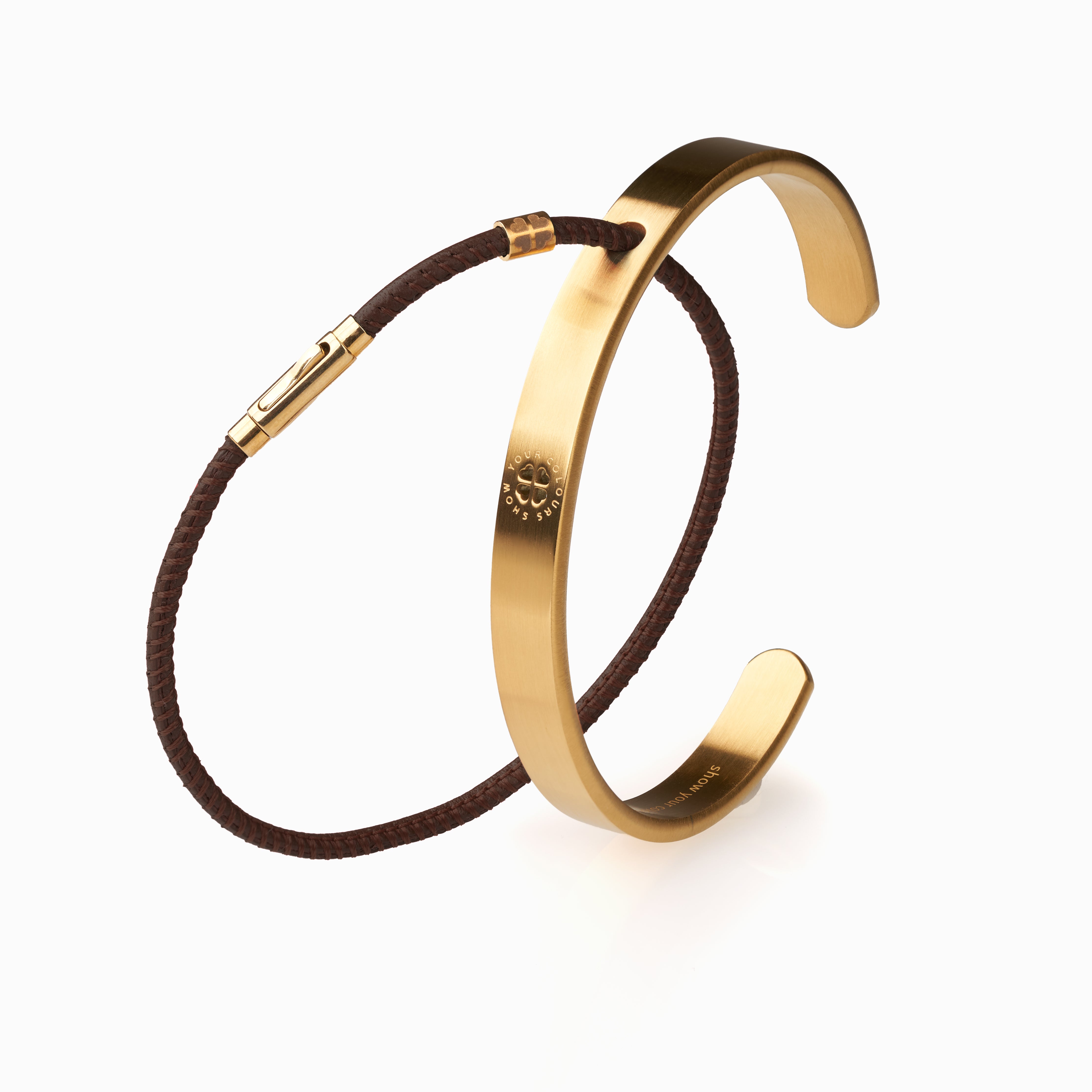 #farbe lederarmband_dunkelbraun