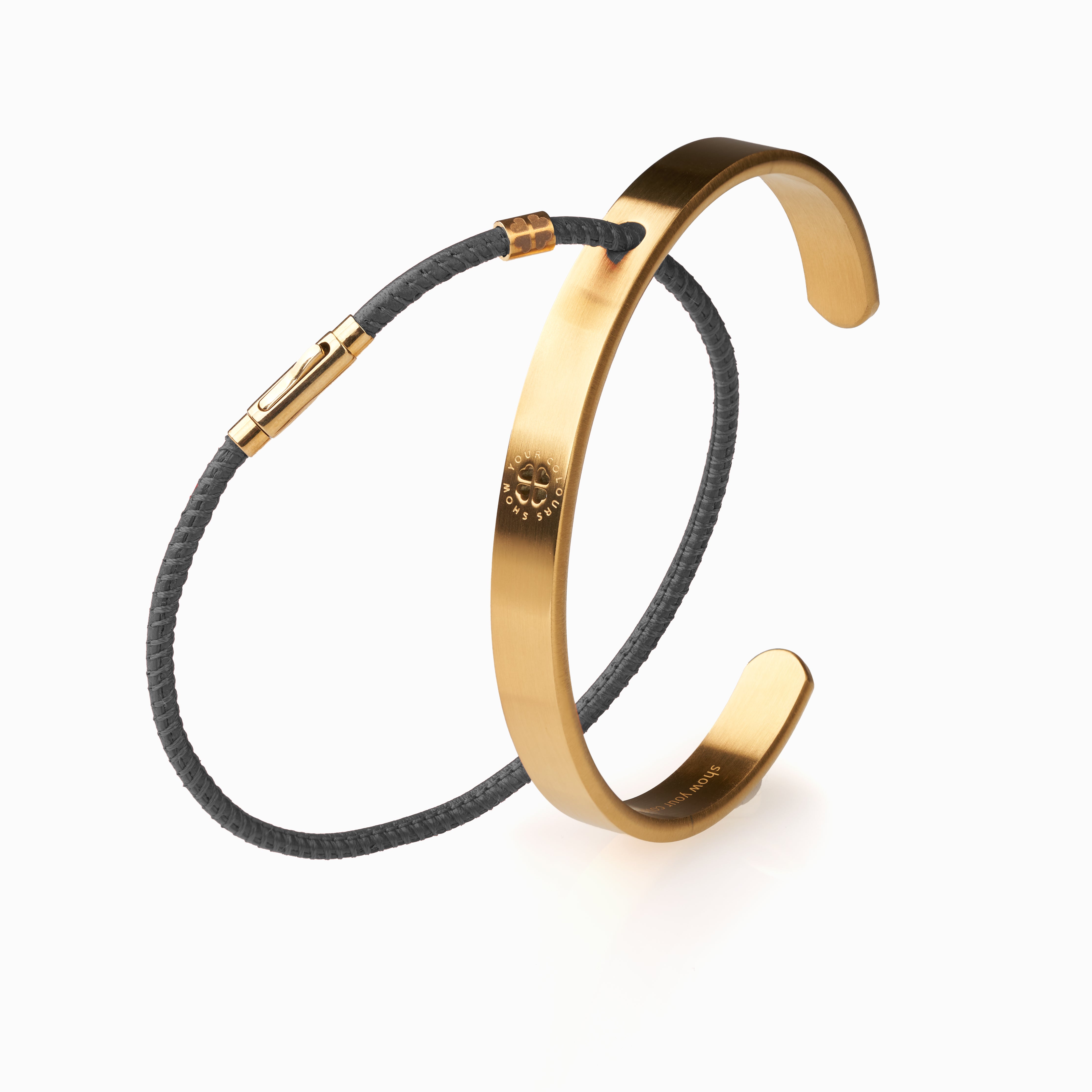 #farbe lederarmband_grau
