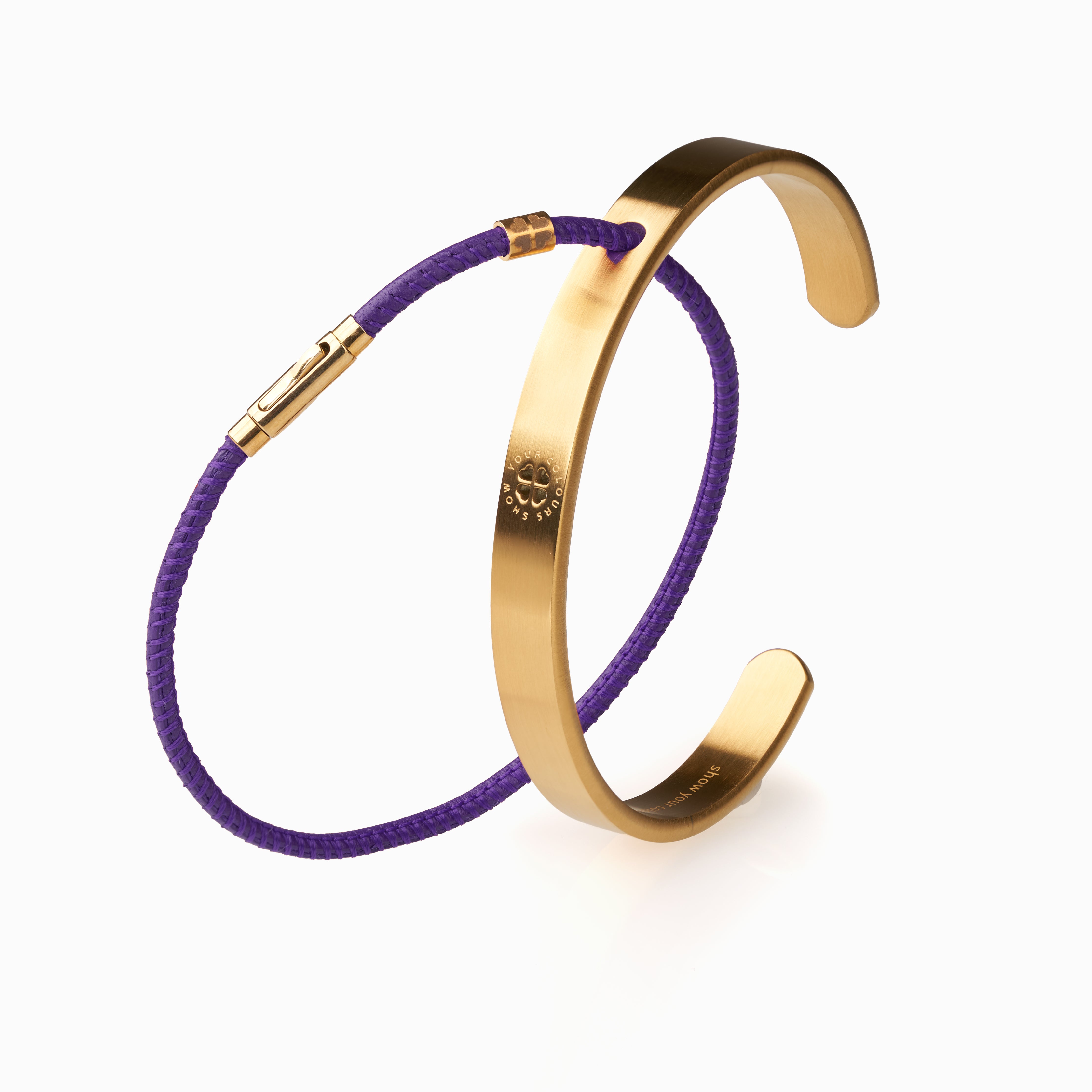 #farbe lederarmband_lila