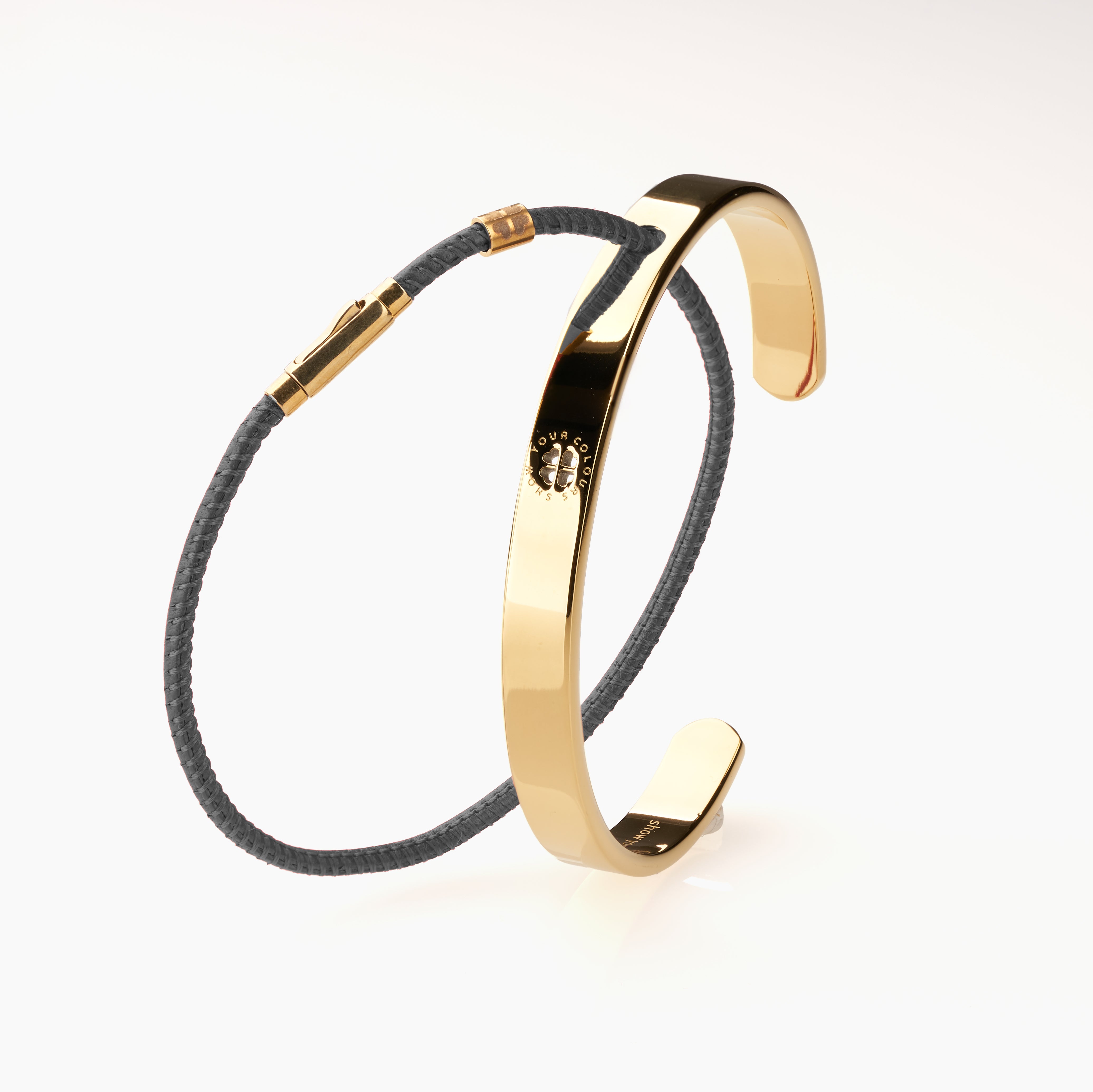 #farbe lederarmband_grau