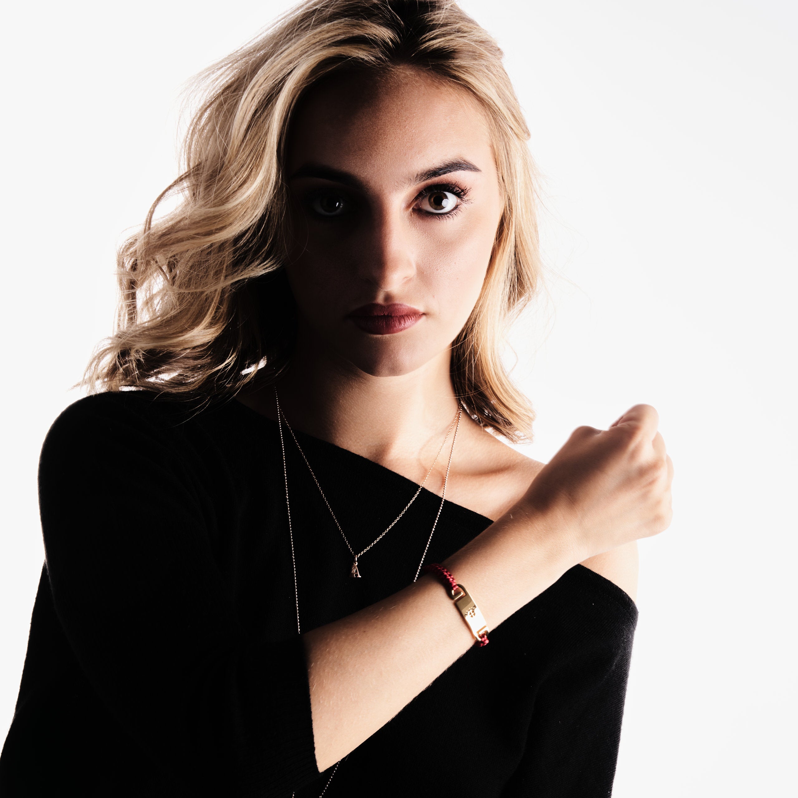 ONE VOICE Armband gold poliert