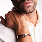 SYC Armspange silber mattiert