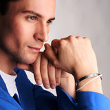 SYC Armspange silber mattiert