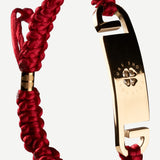 Armband mit SYC Medaillon gold poliert