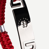 Armband mit SYC Medaillon silber poliert