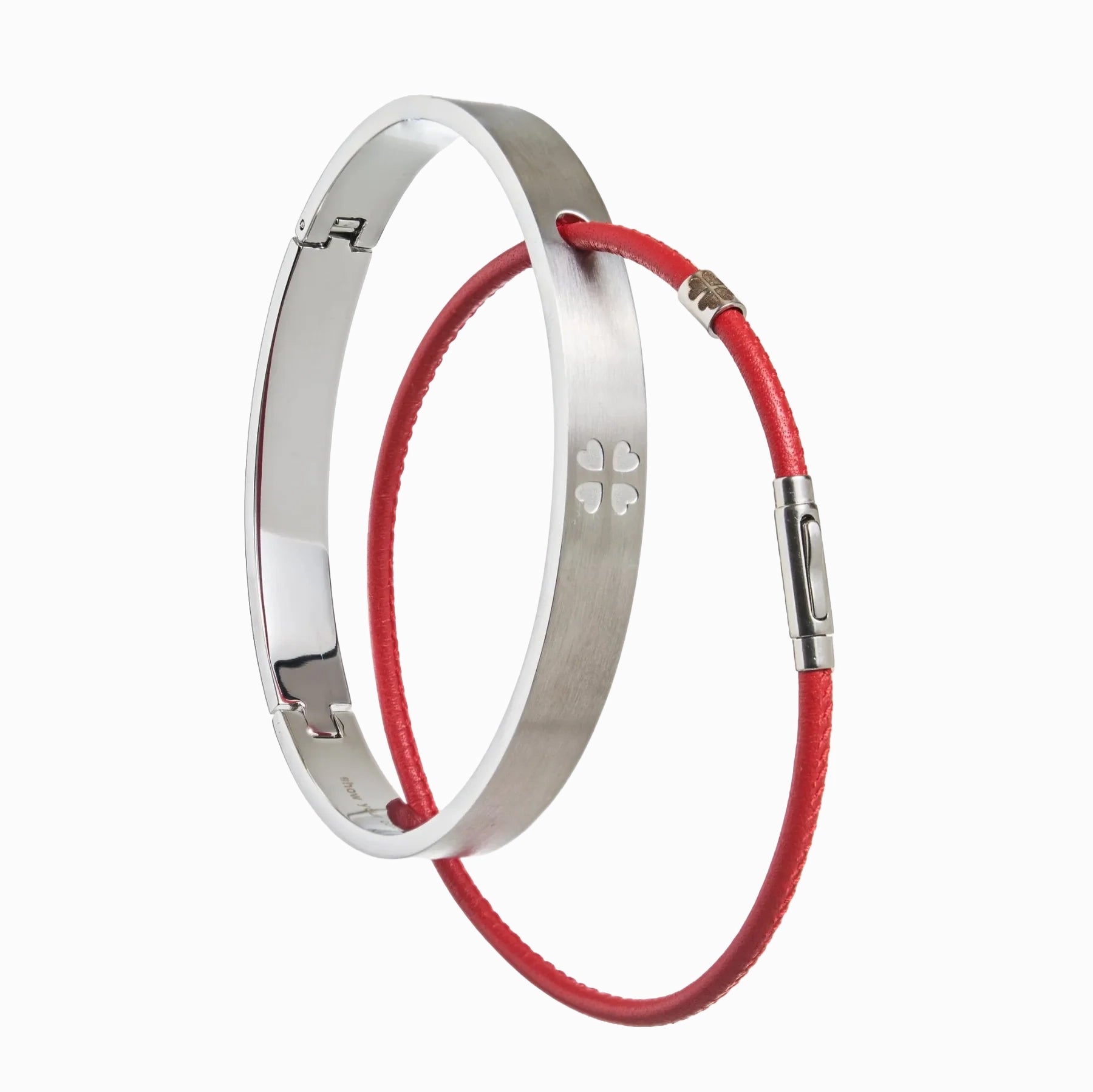 ONE WORLD Armreif silber graviert