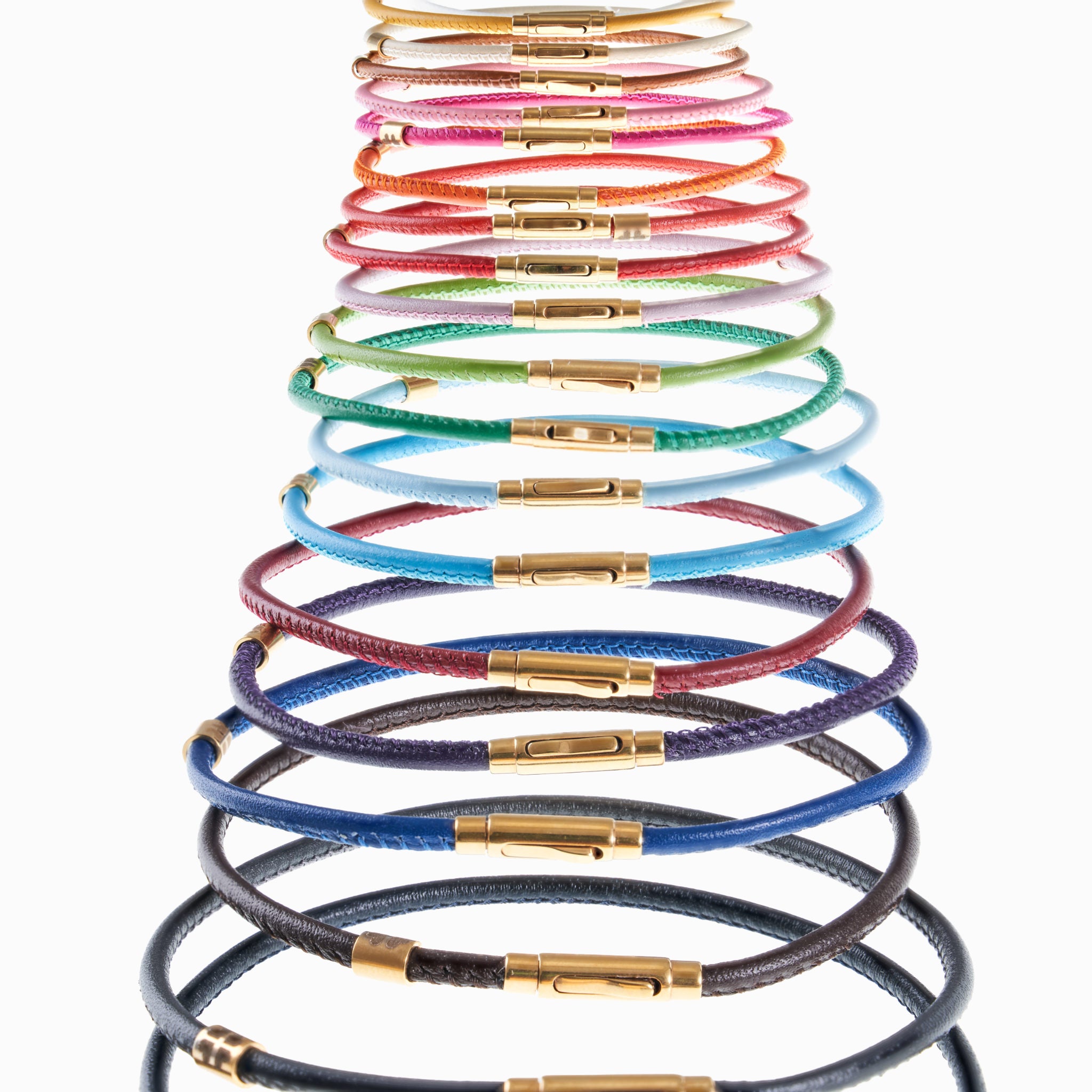 Wechselarmband ONE HUMANITY und ONE WORLD Gold