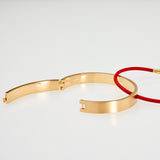 SYC Armreifen gold graviert