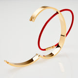 SYC Armreifen gold graviert