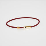 SYC Lederarmband mit goldenem Verschluss