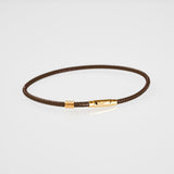 SYC Lederarmband mit goldenem Verschluss