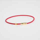 SYC Lederarmband mit goldenem Verschluss