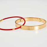 SYC Armreifen gold graviert