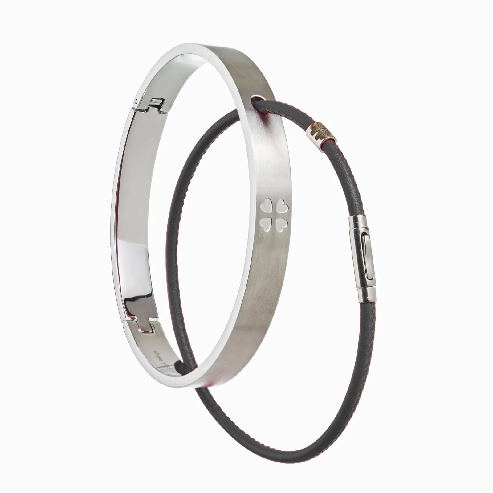 #farbe lederarmband_grau