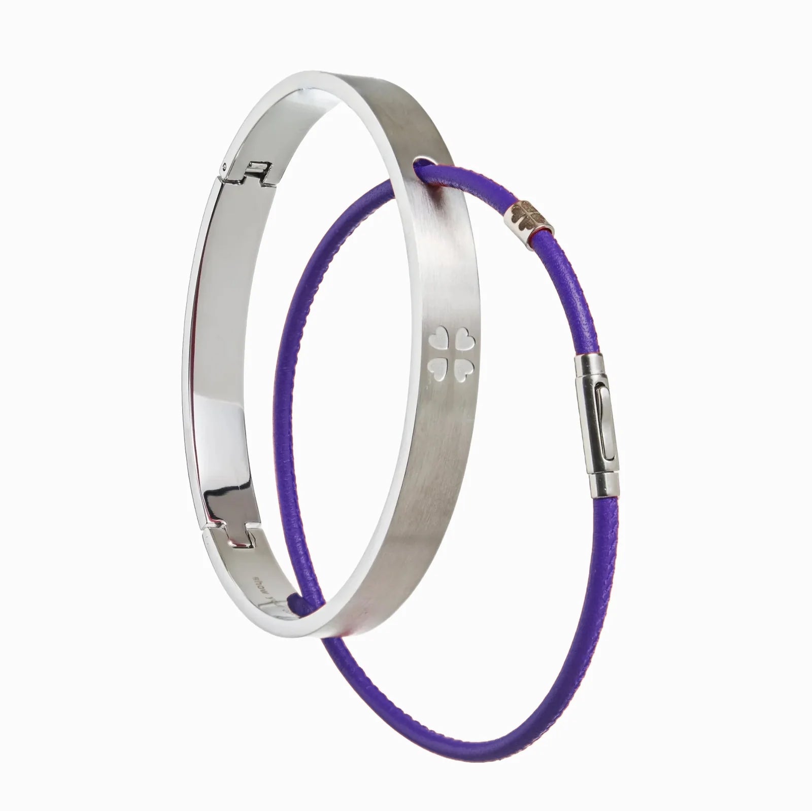 #farbe lederarmband_lila