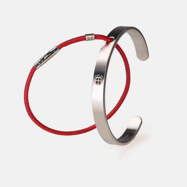 SYC Armspange silber mattiert