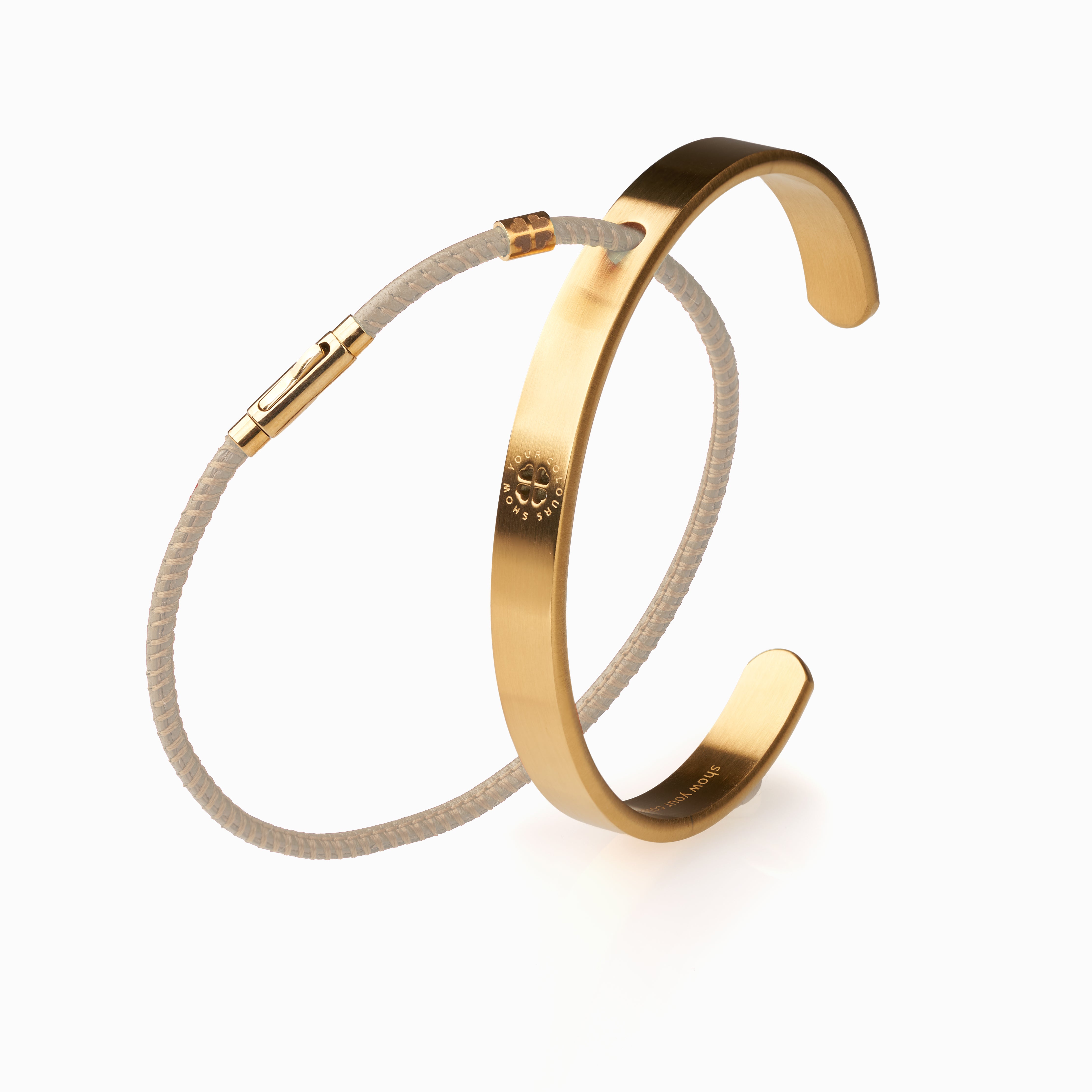 #farbe lederarmband_beige