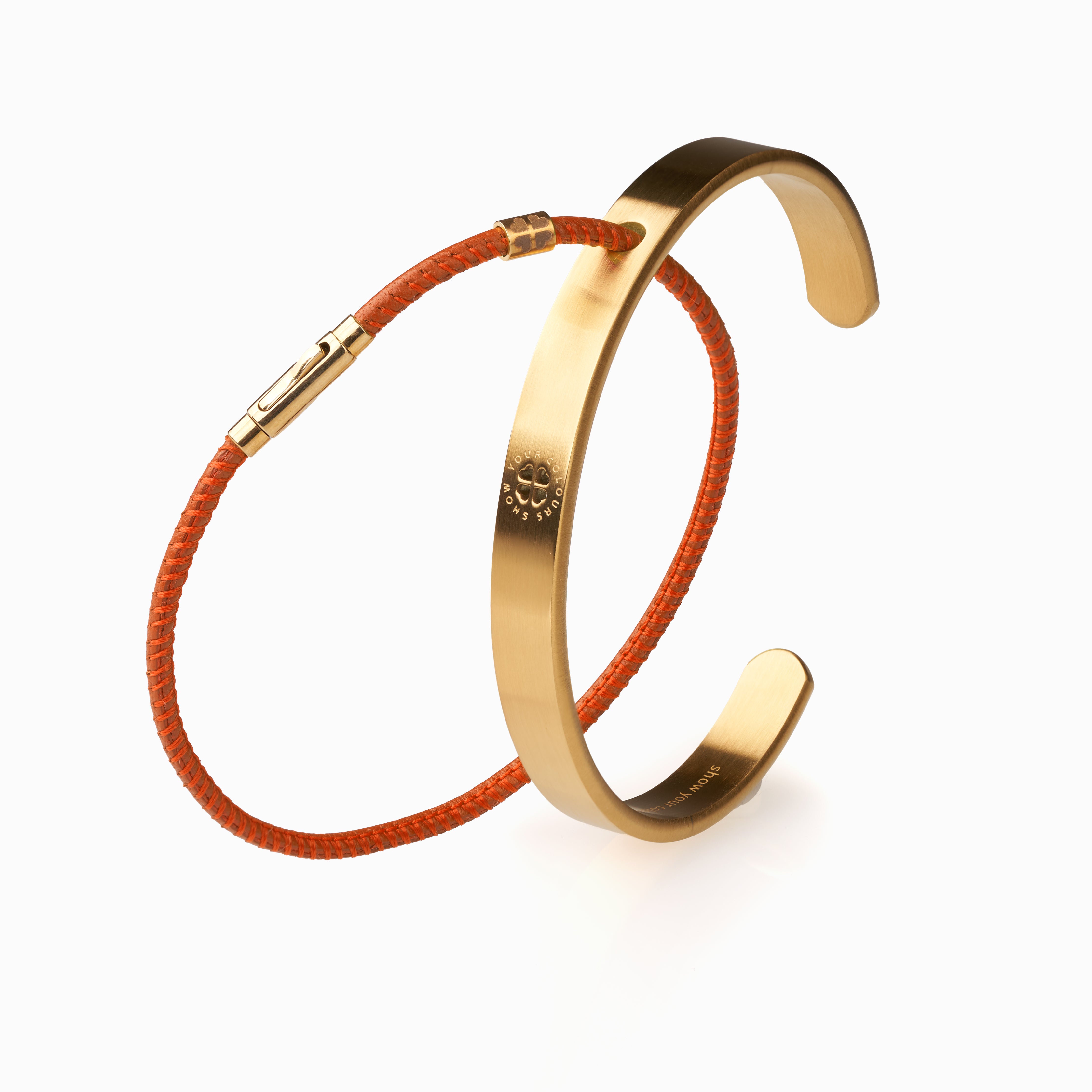 #farbe lederarmband_orange