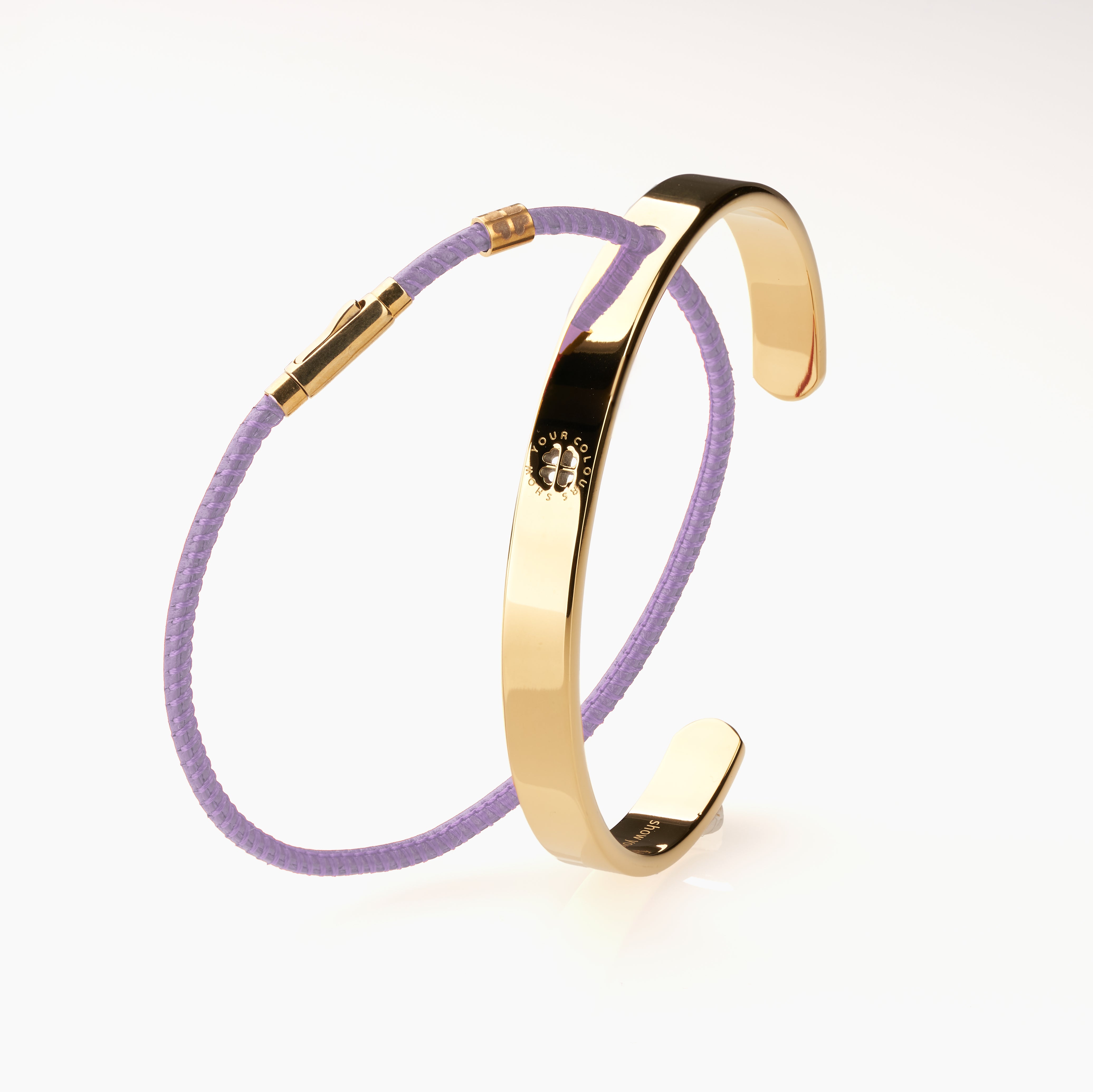 #farbe lederarmband_flieder