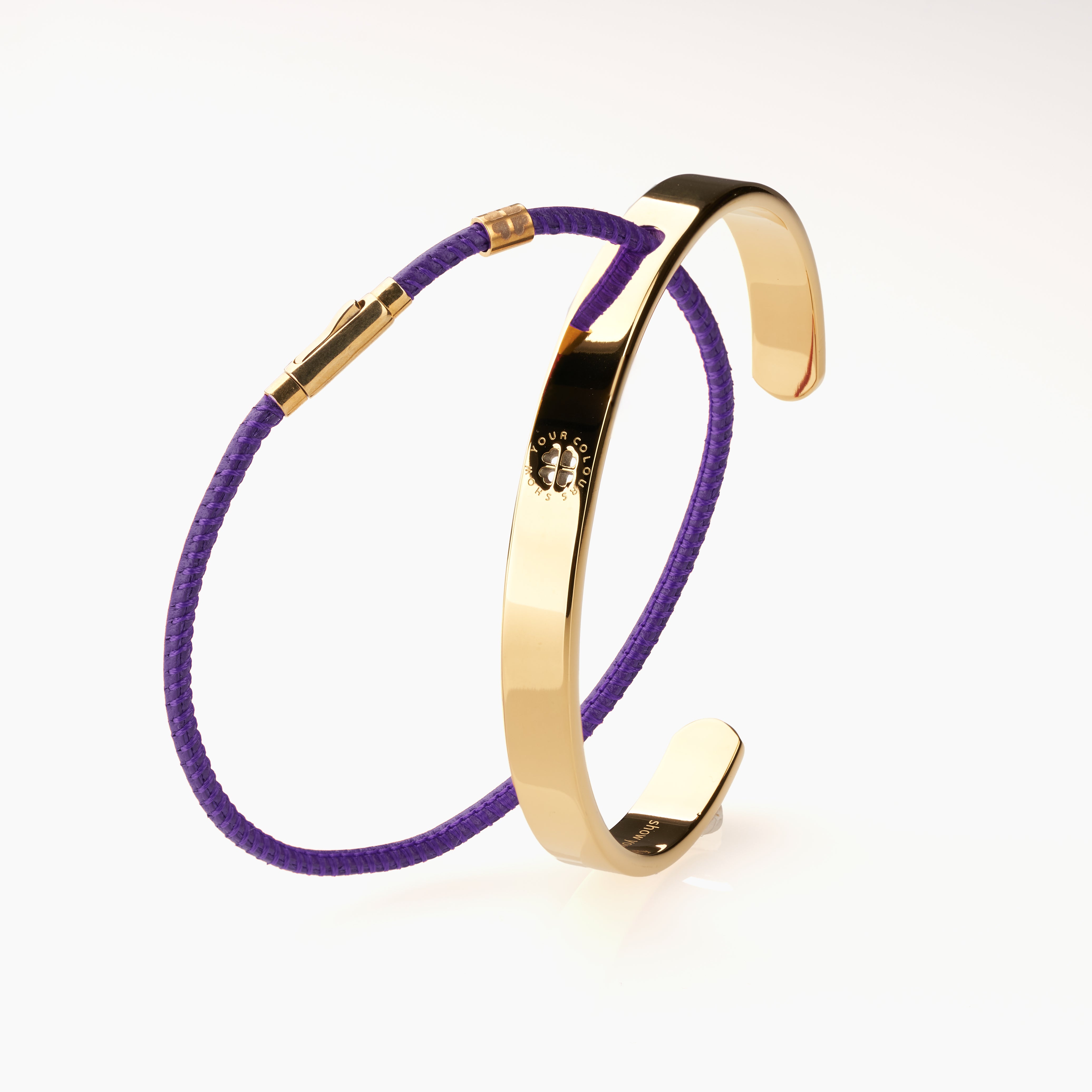 #farbe lederarmband_lila