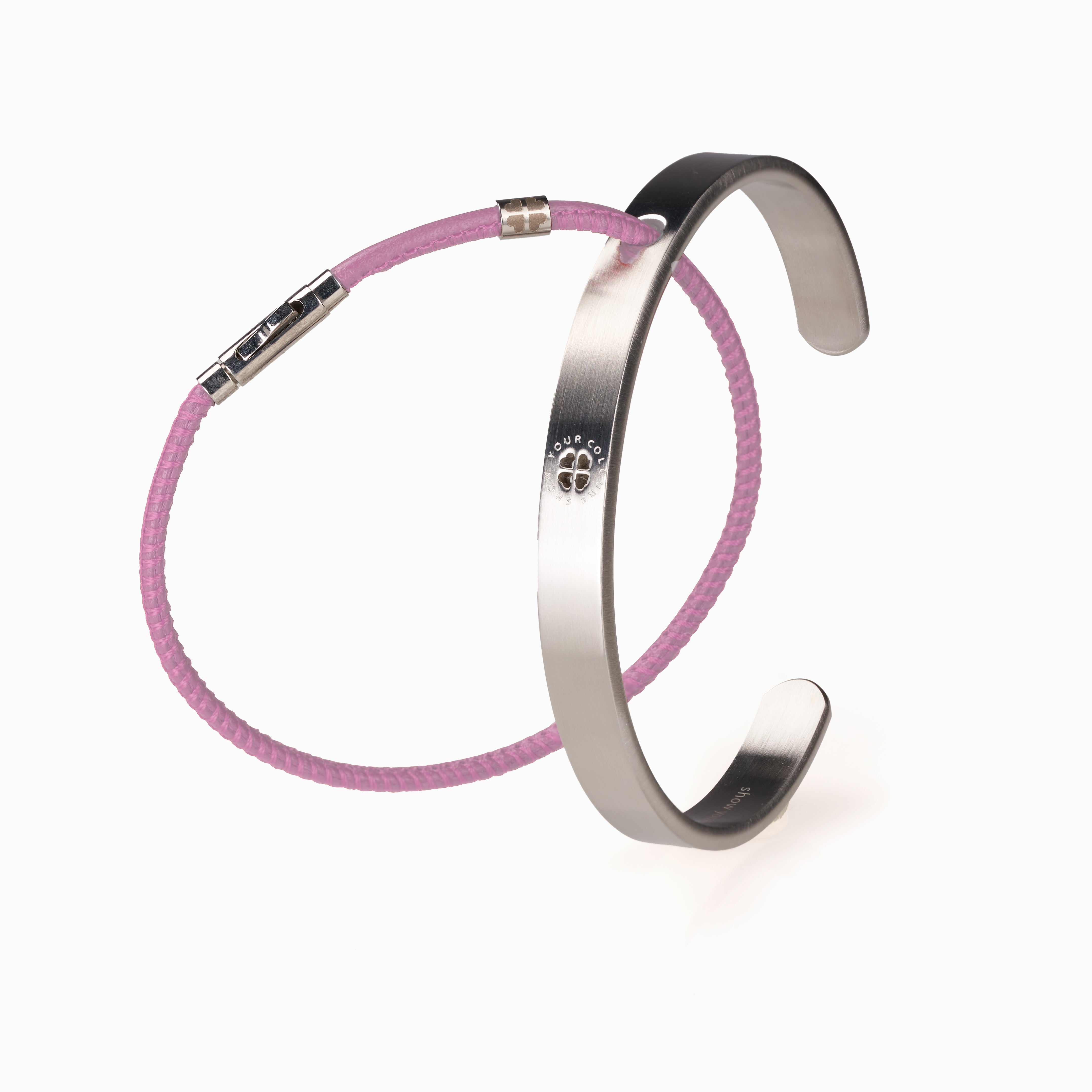 #farbe lederarmband_rosa