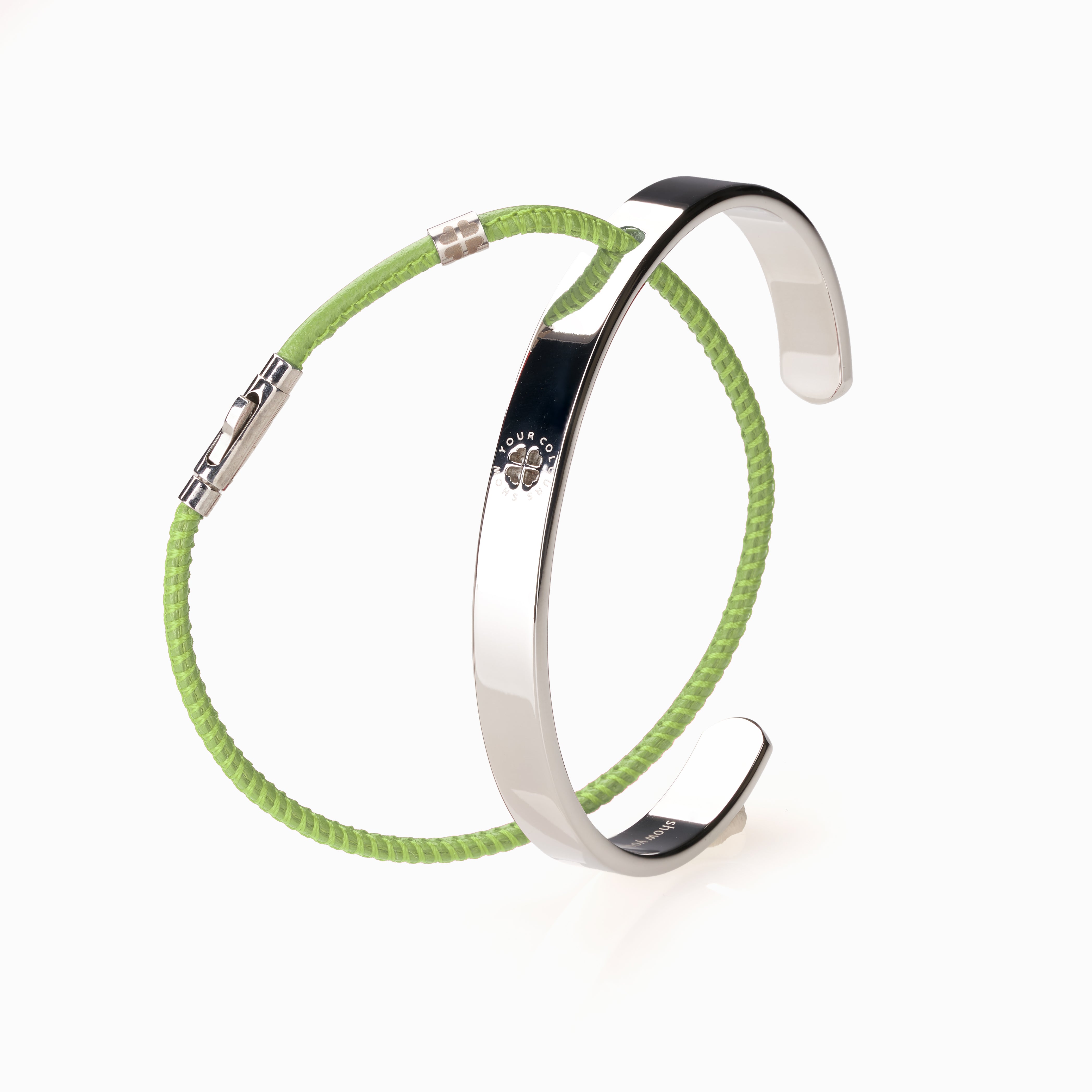 #farbe lederarmband_limettengrün