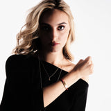 Armband mit SYC Medaillon gold poliert