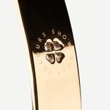 Armband mit SYC Medaillon gold poliert