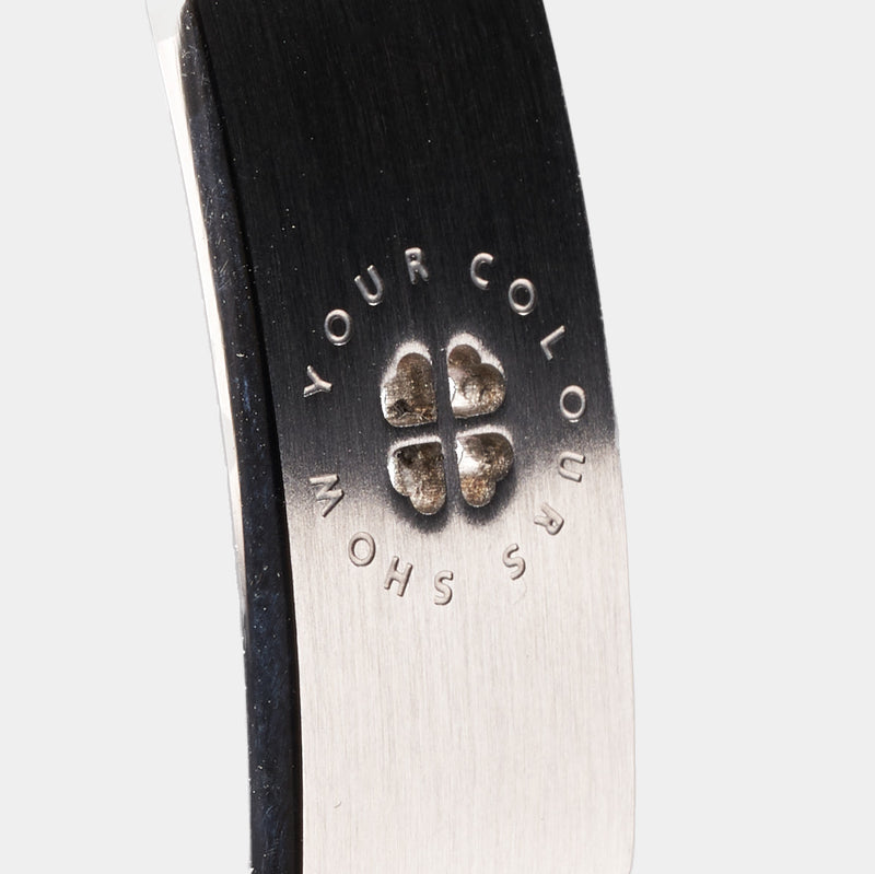 Armband mit SYC Medaillon silber mattiert