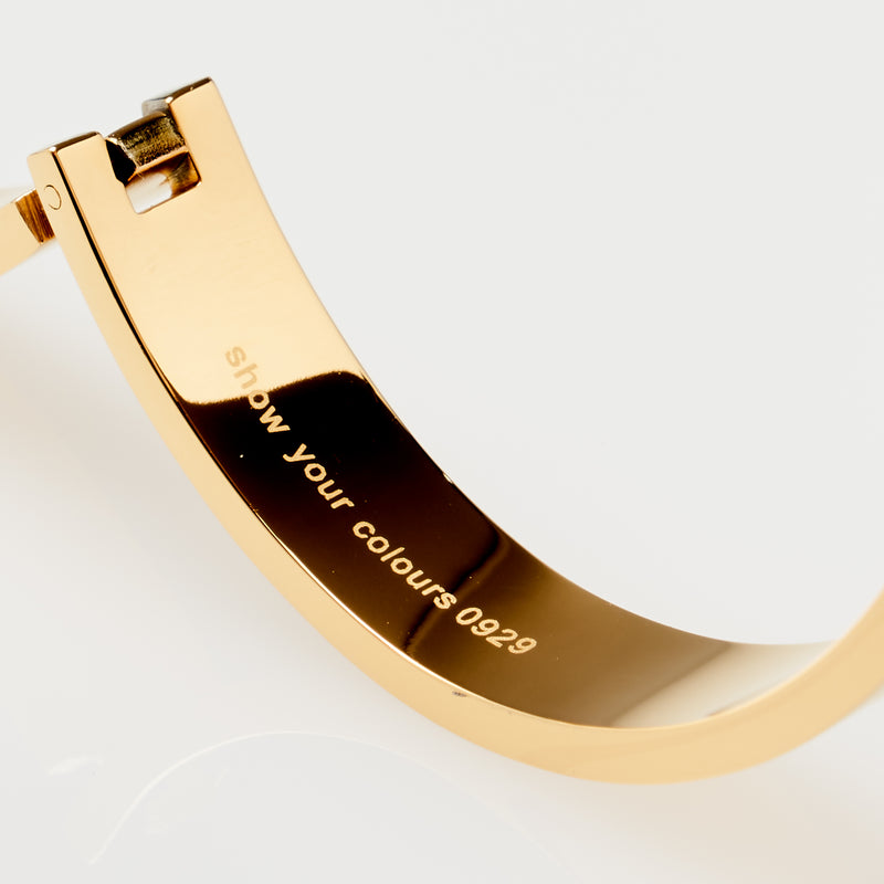 SYC Armreifen gold graviert