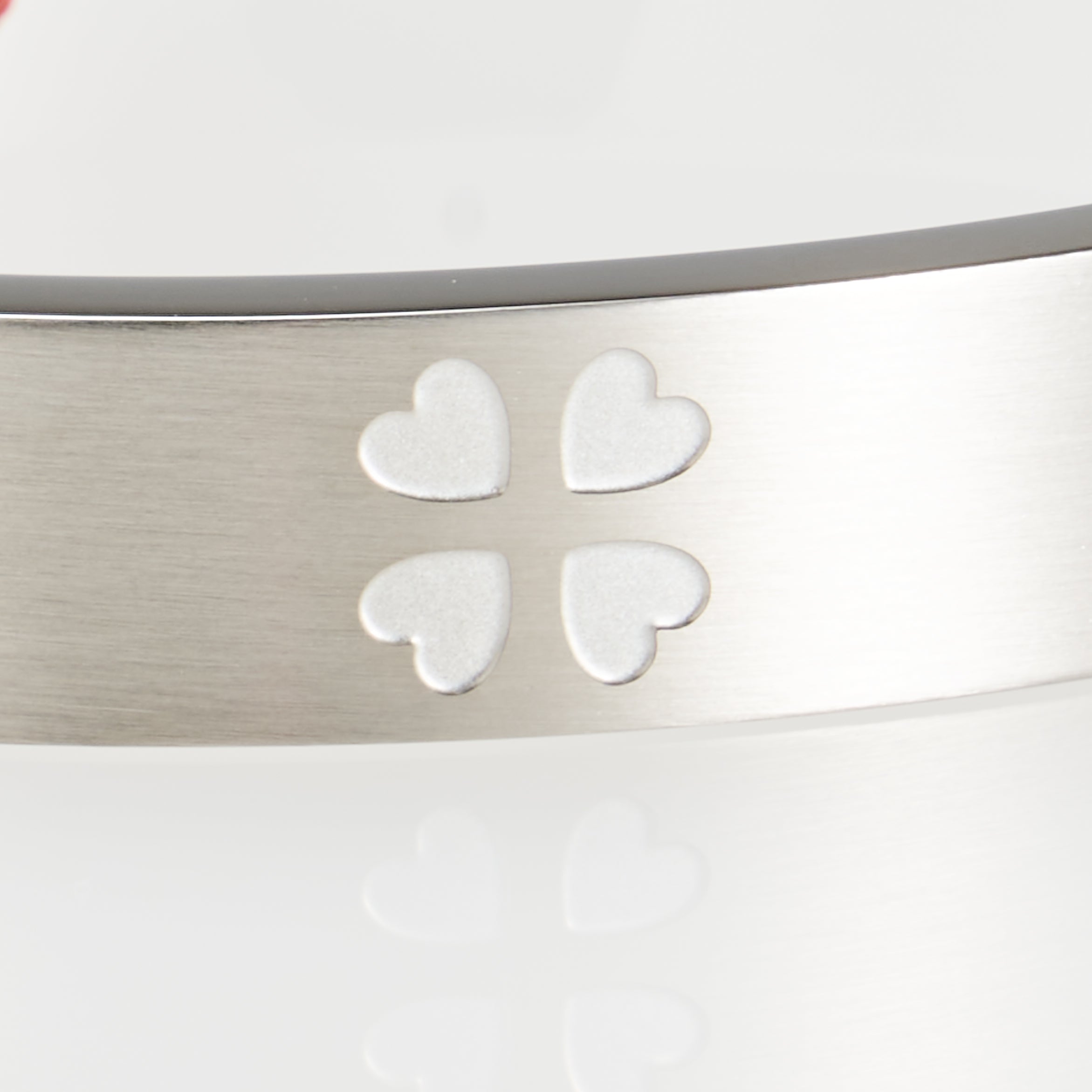 ONE WORLD Armreif silber graviert