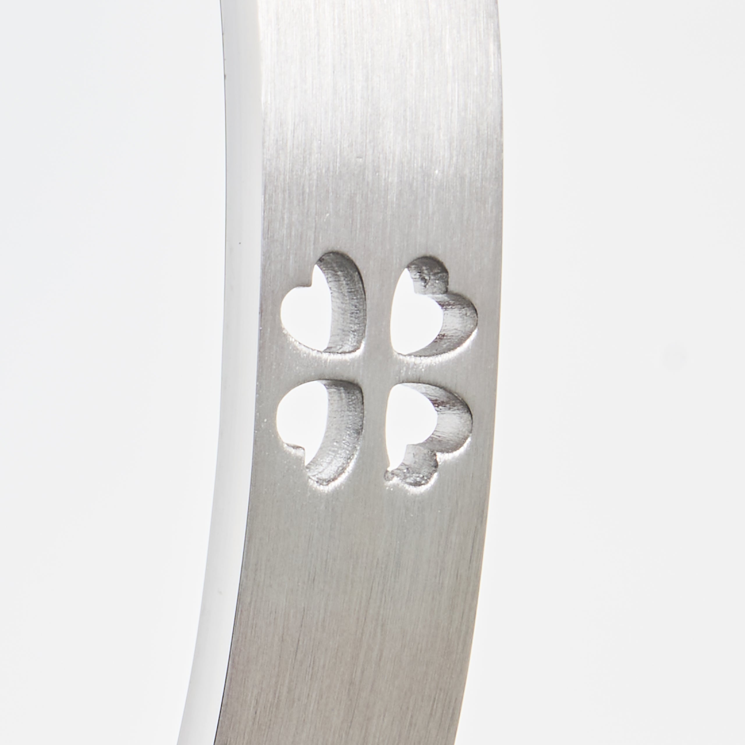 ONE WORLD Armreif silber gelasert