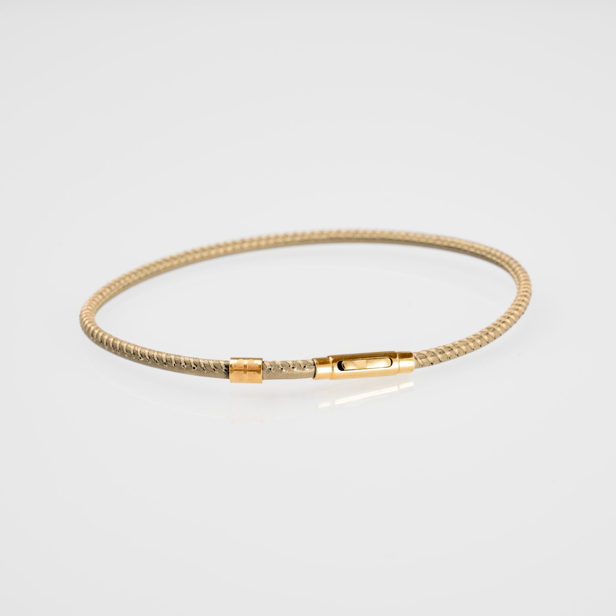 Wechselarmband ONE HUMANITY und ONE WORLD Gold