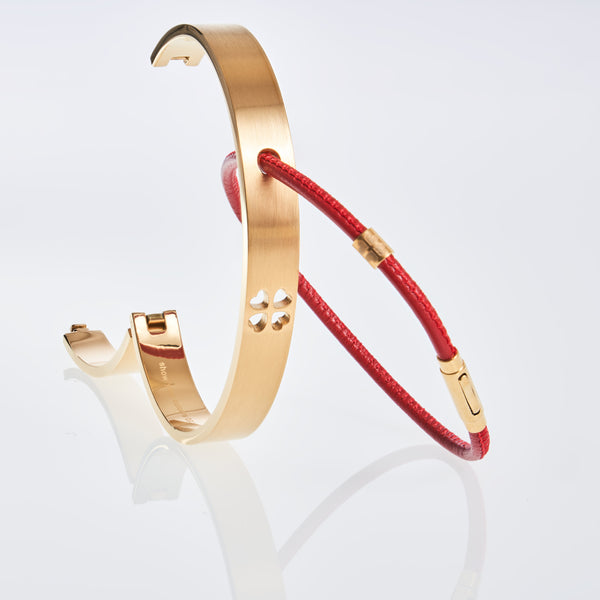 <transcy>ShowYourColours gold lasered bracelet</transcy>