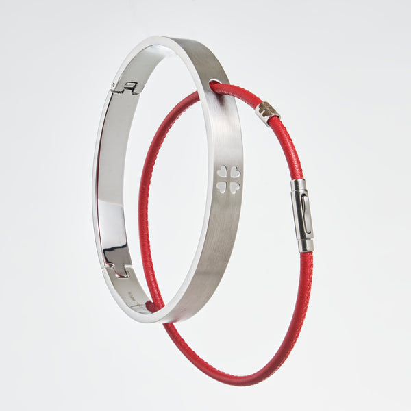 SYC Armreifen silber graviert