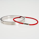 Pulseras grabadas de plata ShowYourColours