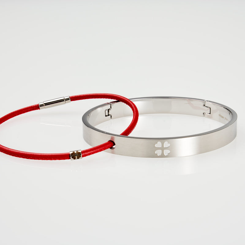 Pulseras grabadas de plata ShowYourColours